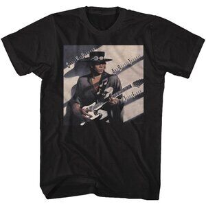 Stevie Ray Vaughan Texas Flood Album Shirt Rock Band Music Graphic Tee Vintage26